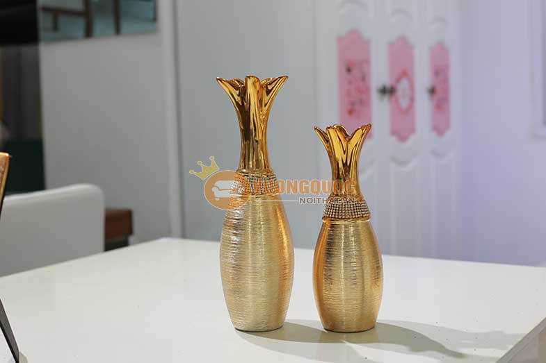 Bình hoa màu gold sang trọng DG 041-1